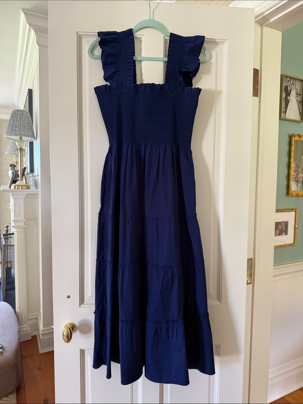 Hill House Nap Dress, Navy size L